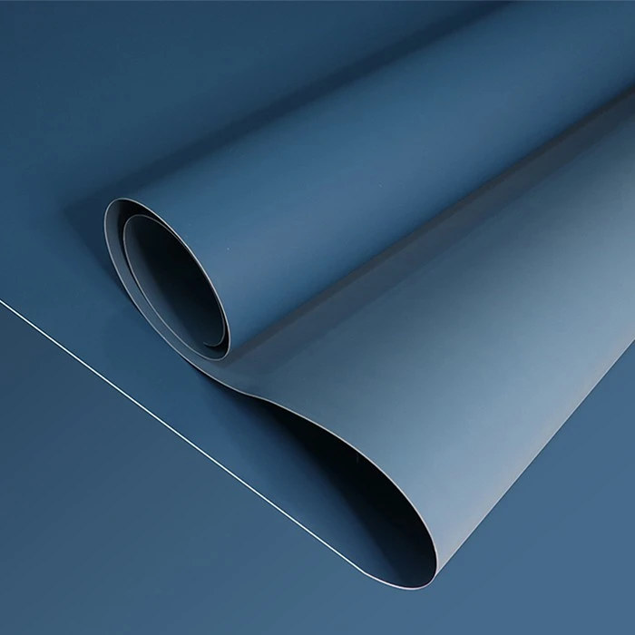 Matte monochrome PVC decorative film